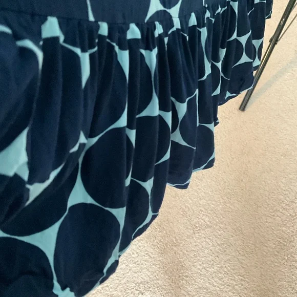 Kate Spade Navy Polka Dot Midi Dress - Picture 7 of 11